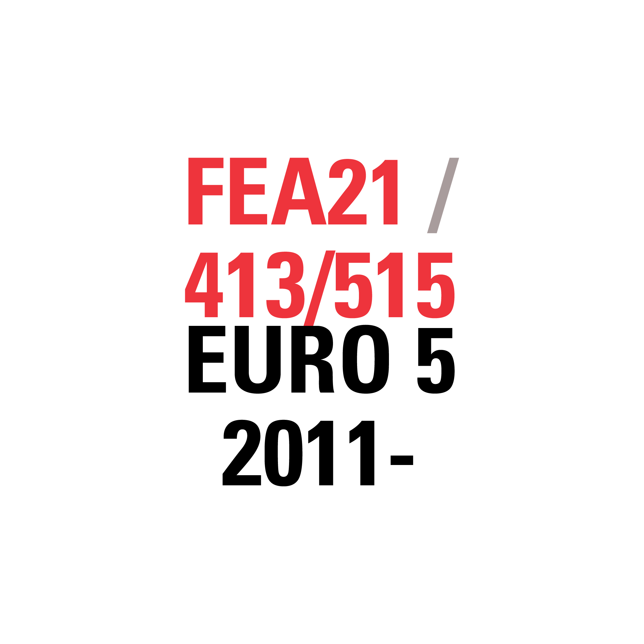 FEA21 413/515 EURO 5 2011-